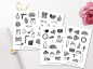 Preview: Vintage Accessories Sticker Set